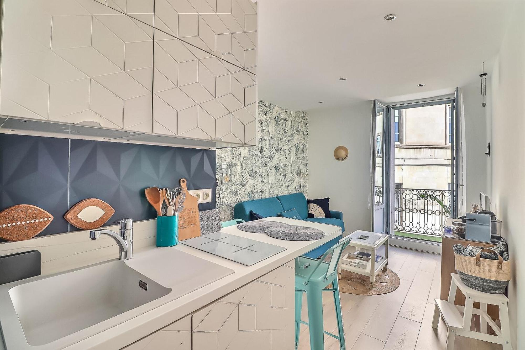 Blue De Nimes - Central - Balcon Apartamento Exterior foto