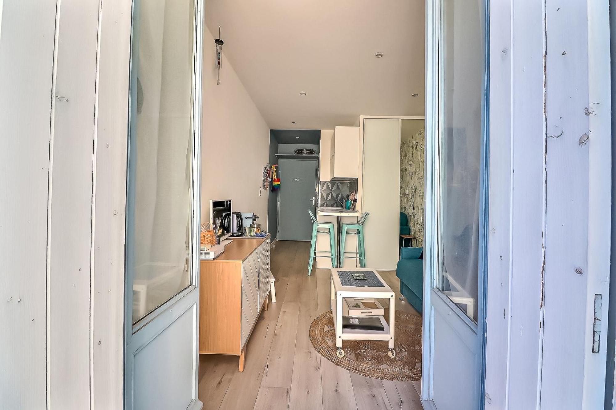 Blue De Nimes - Central - Balcon Apartamento Exterior foto