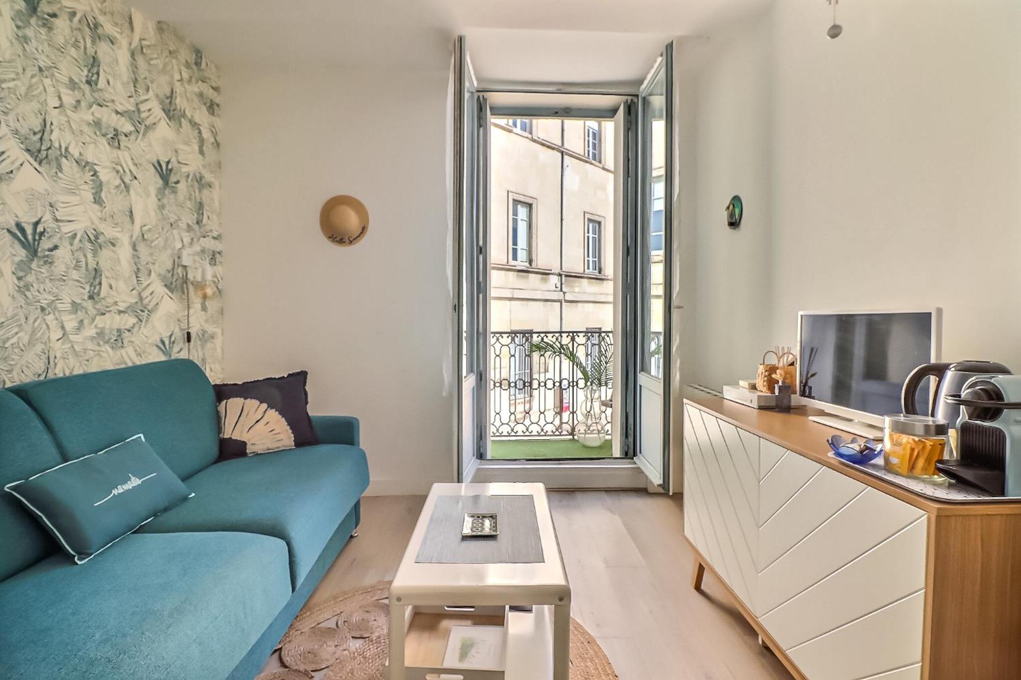 Blue De Nimes - Central - Balcon Apartamento Exterior foto
